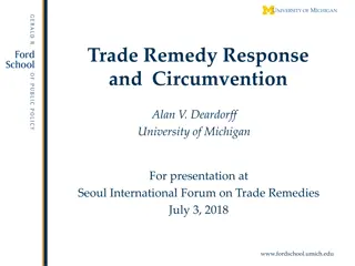 Understanding Trade Remedies and Response Strategies