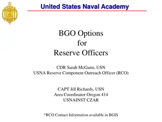 United States Naval Academy Reserve Officers Information