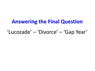 Crafting a Strong Response to the Final Question in Exam Essays