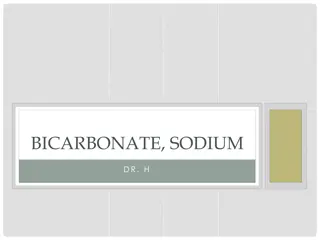 Understanding the Pharmacology of Sodium Bicarbonate for Acidemia and Alkalinization