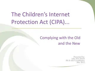 Understanding Children's Internet Protection Act (CIPA) Requirements