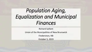 Understanding Population Aging, Equalization, and Municipal Finances in New Brunswick