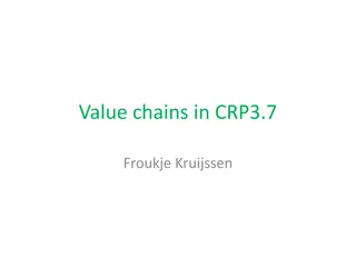 Enhancing Value Chains in Agriculture: Insights & Challenges