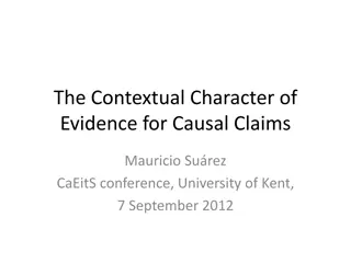 Understanding Contextual Evidence in Causal Claims
