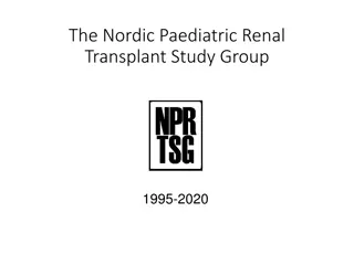 Paediatric Renal Transplant Study Group Insights 1995-2020