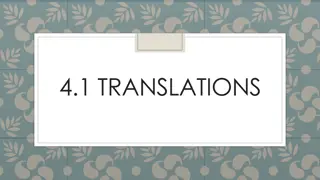 Understanding Translations and Rigid Motions in Geometry
