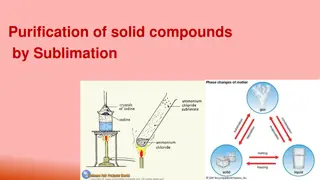 Solid Compound Purification by Sublimation: Techniques & Applications