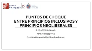 Contrasting Neoliberal and Inclusive Principles