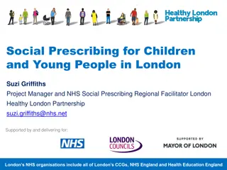 Social Prescribing for Children and Young People in London - Overview and Initiatives