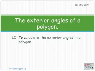 Understanding Exterior Angles in Polygons