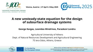 Unsteady-State Equation for Design of Subsurface Drainage Systems