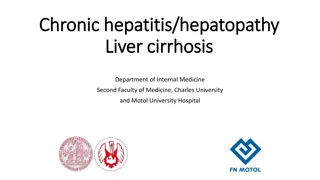 Overview of Chronic Liver Diseases and Hepatopathies