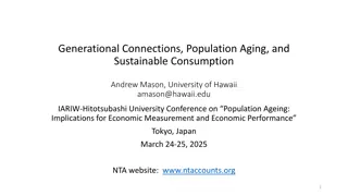 Understanding Generational Connections and Sustainable Consumption in Aging Populations