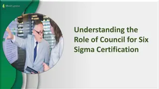 Understanding the Role of Council for Six Sigma Certification