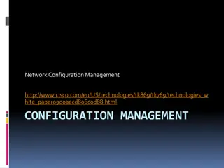 Effective Network Configuration Management Strategies