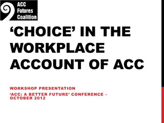Workplace Choices and ACC in New Zealand