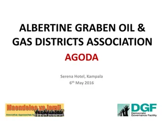 Albertine Graben Oil & Gas Districts Association Analysis