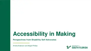 Improving Library Accessibility: Perspectives from Disability Self-Advocates