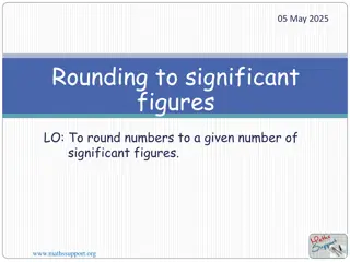 Rounding Numbers to Significant Figures Guide
