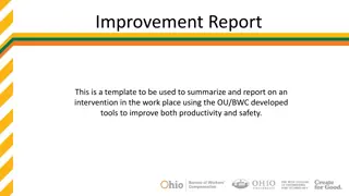 Workplace Intervention Report Template for Productivity and Safety Improvement