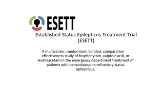 Comparative Effectiveness Study of Status Epilepticus Treatments