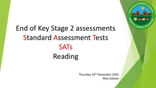 Key Stage 2 SATs Reading Assessment Information