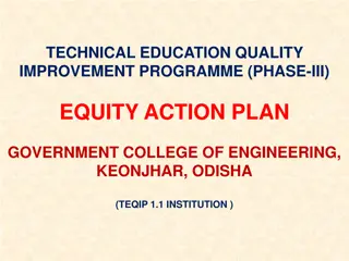 Quality Improvement Programme at Government College of Engineering, Odisha