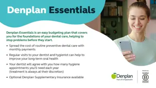 Dental Treatment Plans Comparison and Costs
