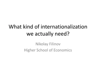 Internationalization Strategies for Educational Institutions
