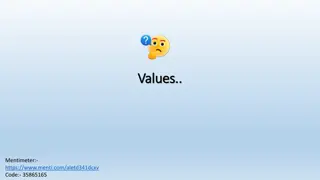 Values and Proactivity for Personal Growth