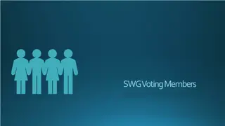 Key Members and Caucus Details in SWG Organization