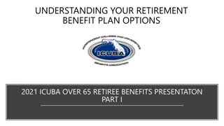 Understanding ICUBA Retirement Benefit Plan Options 2021 Over 65