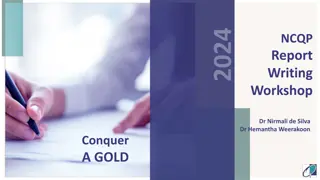 Advanced Techniques for Project Report Writing Workshop