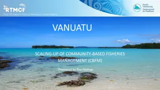 Enhancing Community-Based Fisheries Management in Vanuatu