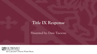 Understanding Title IX: Sexual Misconduct and Response Guidelines