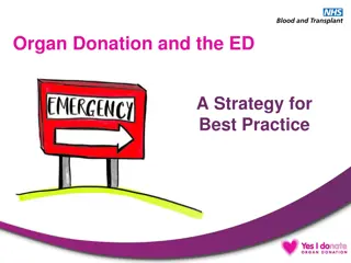Organ Donation in Emergency Departments: Best Practices & Strategies