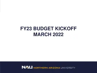 FY23 Budget Process Overview