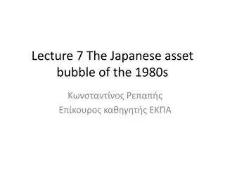 Japanese Asset Bubble of the 1980s: Economic Dominance and Market Speculation