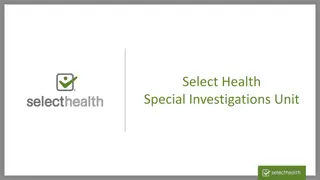 Understanding Health Care Fraud, Waste, and Abuse: SIU Responsibilities