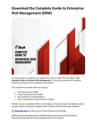 Download the Complete Guide to Enterprise Risk Management