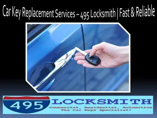 Car Key Replacement Services