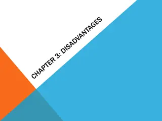 Understanding Disadvantages in Argumentation