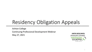 Understanding Residency Obligation Appeals for Permanent Residents in Canada