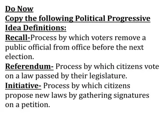 Progressive Era Political Reforms and Leaders