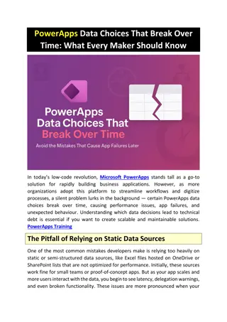 PowerApps Training in Hyderabad  PowerApps Online Training