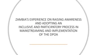 Zambia's Inclusive Development Implementation and Coordination Framework