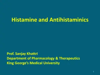 Understanding Histamine and Antihistaminics in Pharmacology