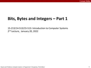 Carnegie Mellon Computer Systems Lecture Updates and Announcements