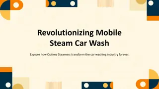 Revolutionizing Mobile Steam Car Wash with Optima Steamers