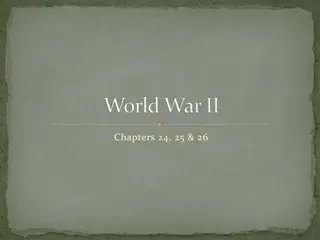 World War II: From Isolation to Pearl Harbor Attack